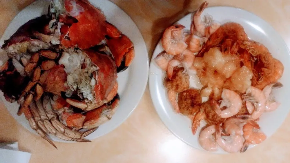 Steamed & Fried Shrimp